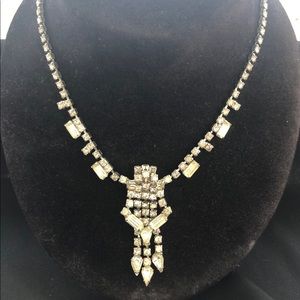 Costume Jewelry Vintage Art Deco Diamond